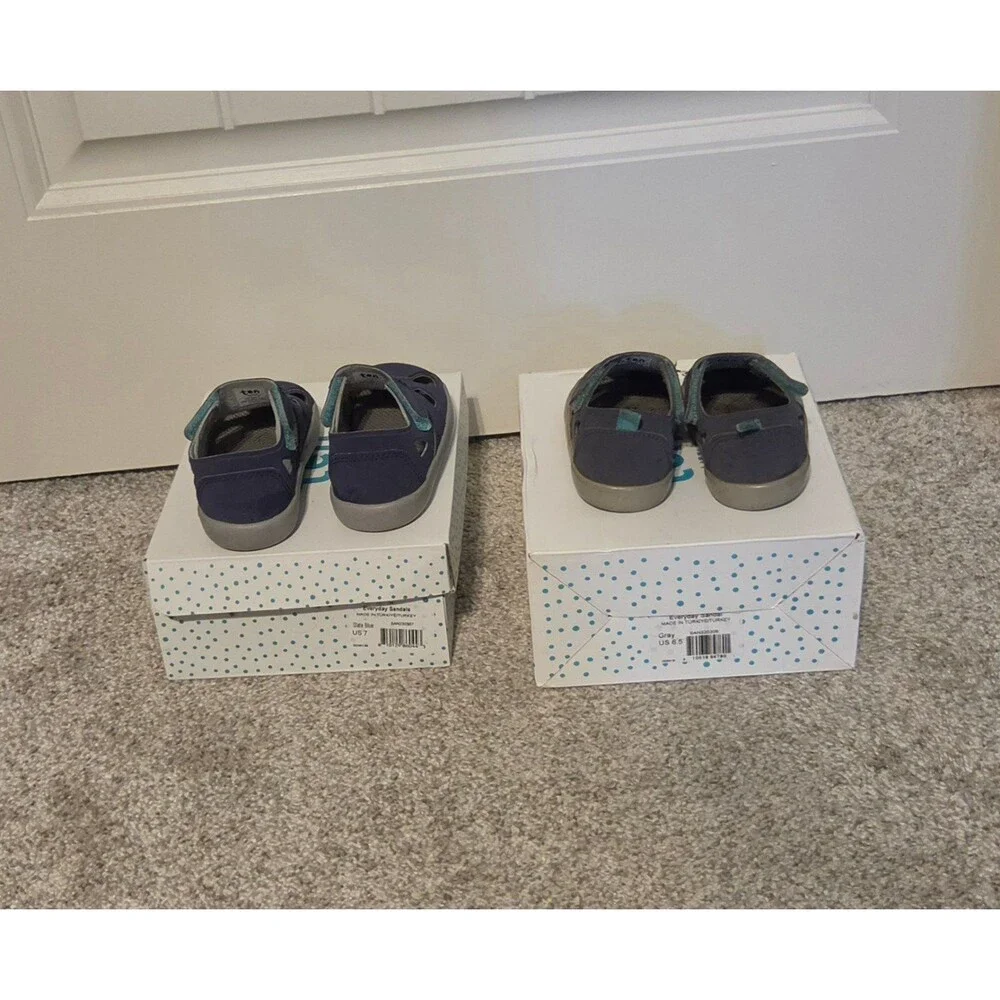 Ten Little Everyday Sandals Lot